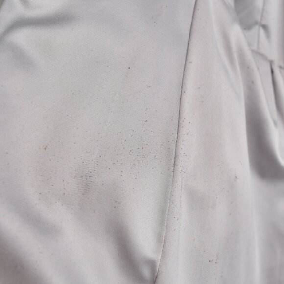 90% Wool Blend Gray Brushed Coat - Picture 3 of 8